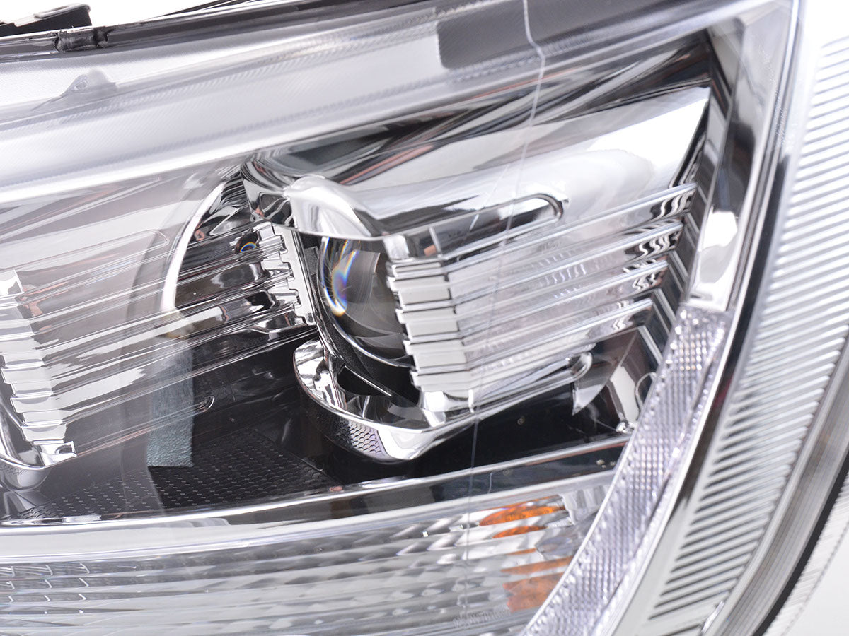 Scheinwerfer Set Daylight LED Tagfahrlicht VW Bus T6 ab 2015 chrom Scheinwerfer Set Daylight LED Tagfahrlicht VW Bus T6 ab 2015 chrom